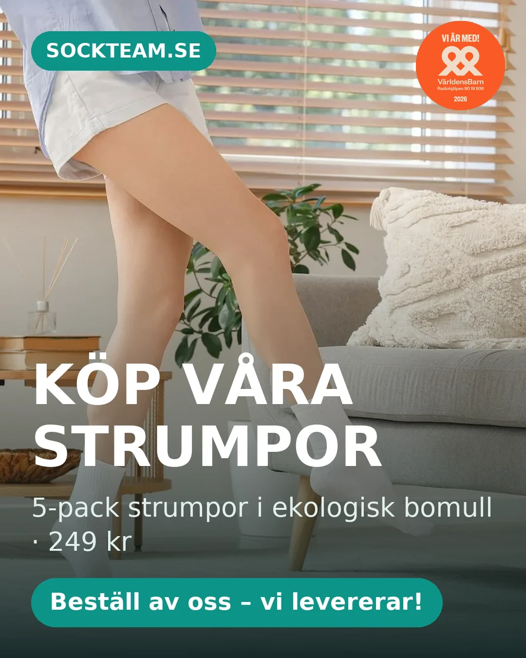 Sockteam säljmaterial – Produkten
